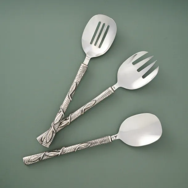 Olive Branch Serving Utensils - Set of 3