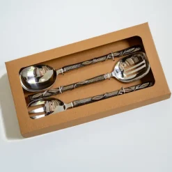 Olive Branch Serving Utensils - Set of 3