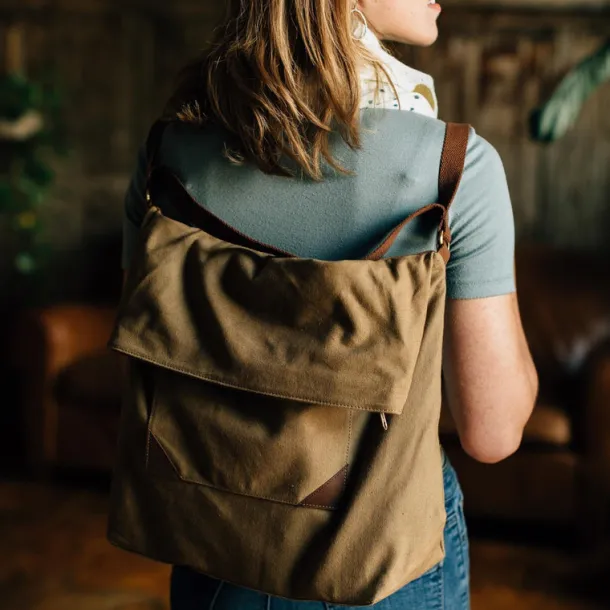 Olive Canvas Travel Bag