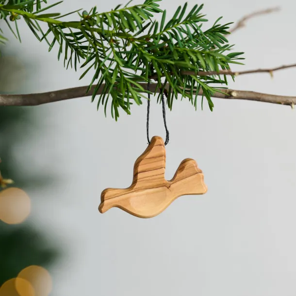Olive Wood Pocket Peace Dove