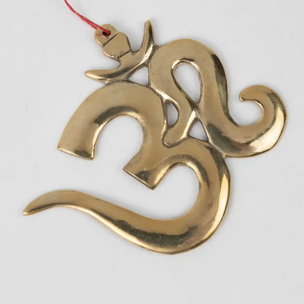 Om Brass Ornament