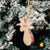 On Dasher Reindeer Ornament