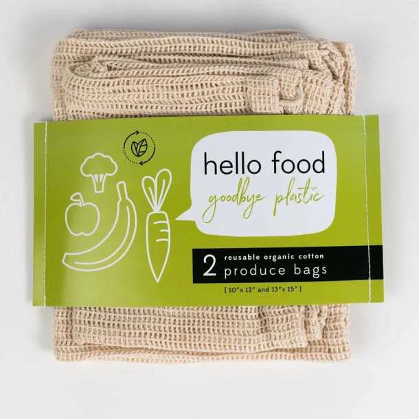 Organic Cotton Reusable Bags