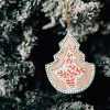 Painted Tree Ornament
