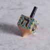 Painted Wood Dreidel