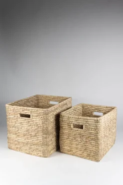 Palm Leaf Storage Basket