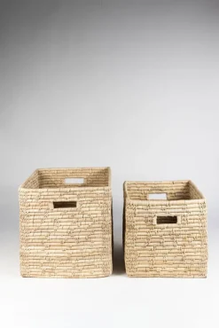 Palm Leaf Storage Basket