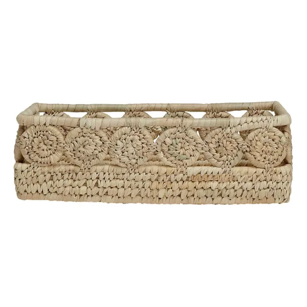 Palm Medallion Bread Basket