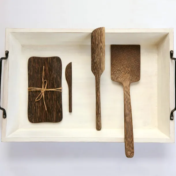 Palm Wood Serving Dish