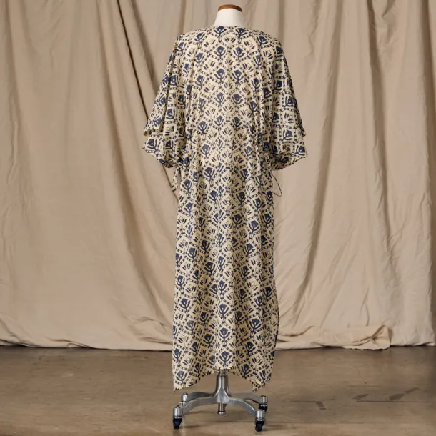Panna Full Length Block Print Kaftan