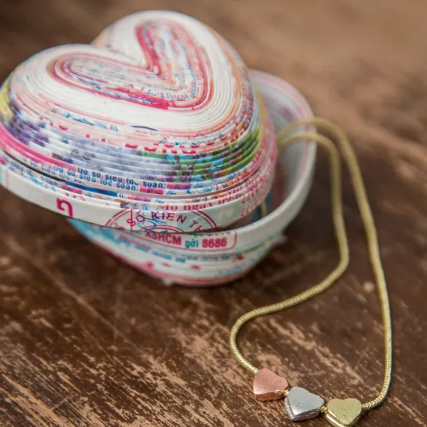 Paper Heart Box