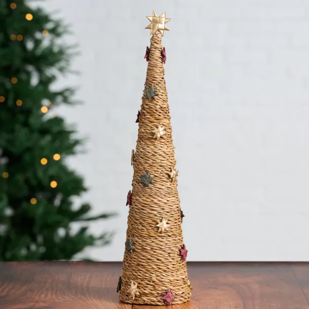 Paper Stars & and Hogla Tree - 21"