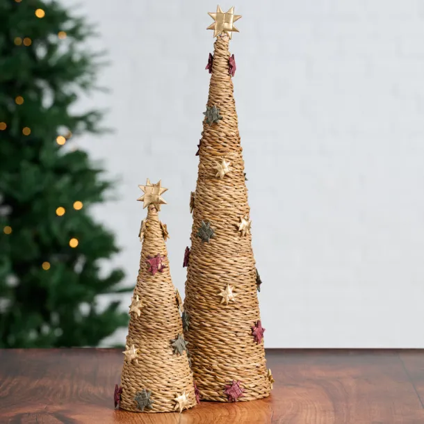 Paper Stars & and Hogla Tree - 21"