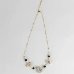 Parvati Druzy Stone Necklace
