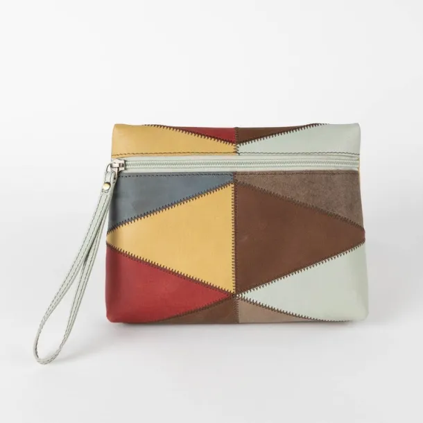 Patchwork Eco-Leather Convertible Purse