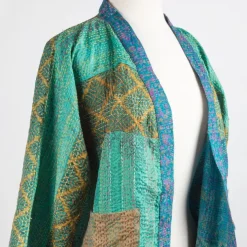 Patchwork Sari Topper