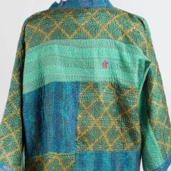 Patchwork Sari Topper