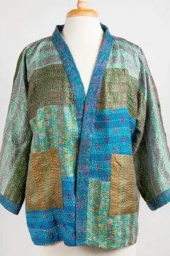 Patchwork Sari Topper