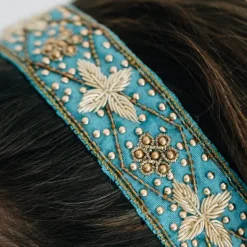 Patti Floral Beaded Headband