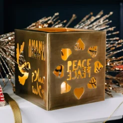 Paz World Peace Candleholder