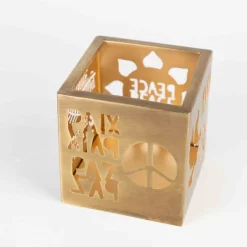 Paz World Peace Candleholder