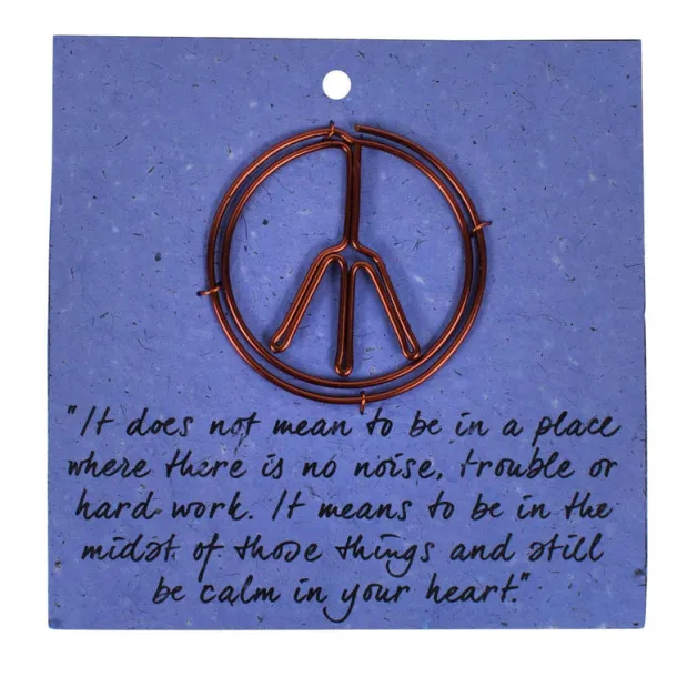 Peace Bookmark