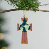 Peace On Earth Cross Ornament - Collectible 2024