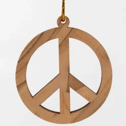 Peace Symbol Ornament