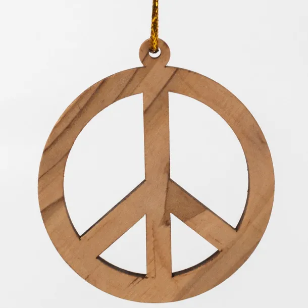 Peace Symbol Ornament