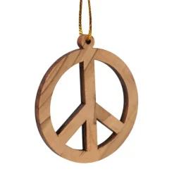 Peace Symbol Ornament