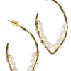 Pearl Loop Earrings
