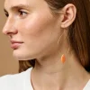 Pendant Hoop Earrings