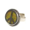 Peruvian Peace Sign Ring