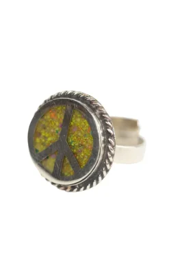 Peruvian Peace Sign Ring