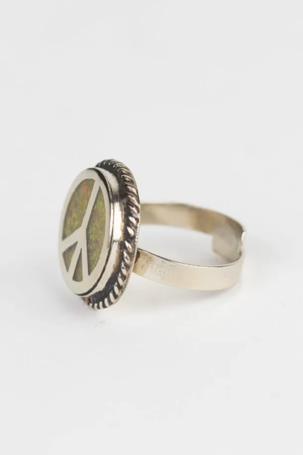 Peruvian Peace Sign Ring