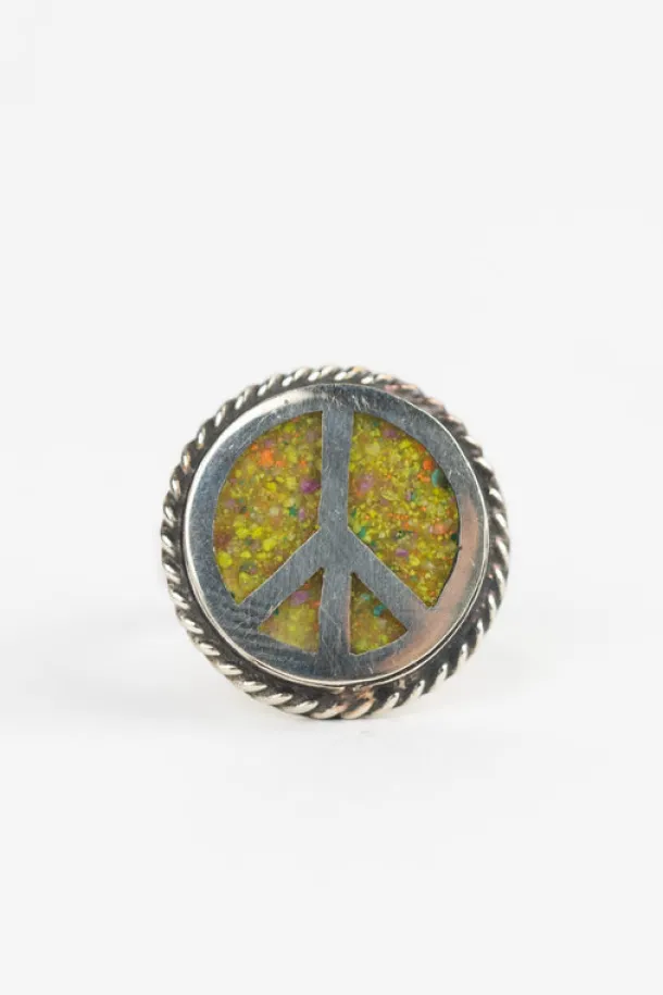 Peruvian Peace Sign Ring