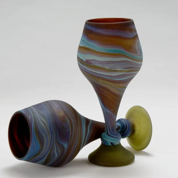 Phoenician Glass Goblet