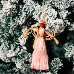 Pink Angel Ornament
