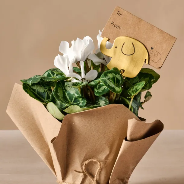 Plant Marker w/Card - Elephant