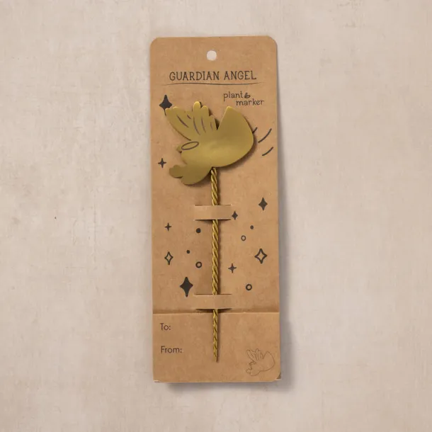 Plant Marker w/Card - Guardian Angel