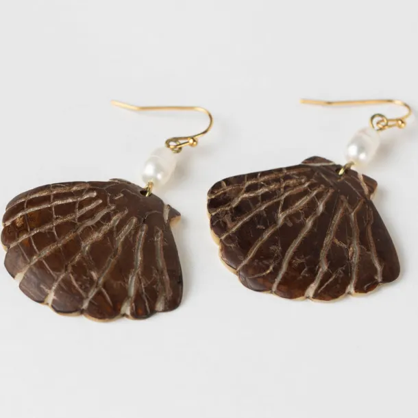 Playas Tagua Drop Earrings