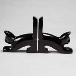 Playful Cat Bookends