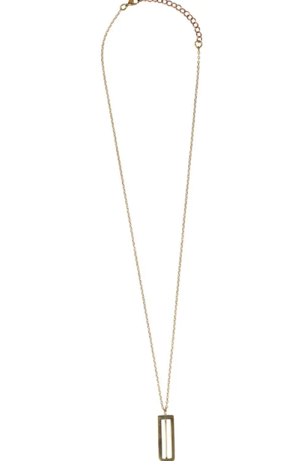 Pointed Path Necklace
