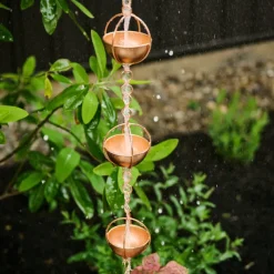 Prava Copper Rain Chain