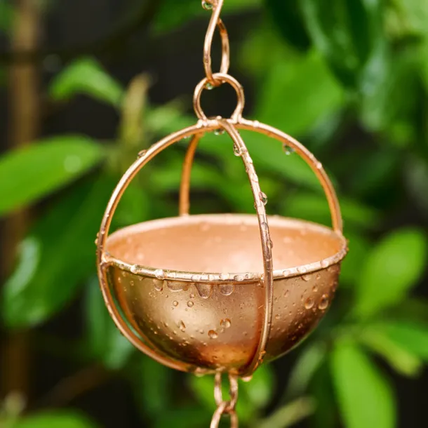 Prava Copper Rain Chain