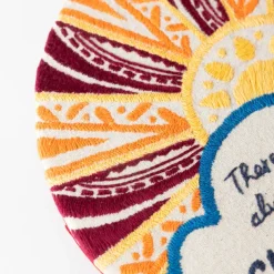 Prerak Sunshine Hand Embroidered Wall Art