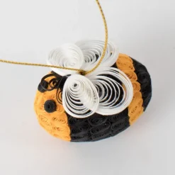 Quilled Bee Ornament