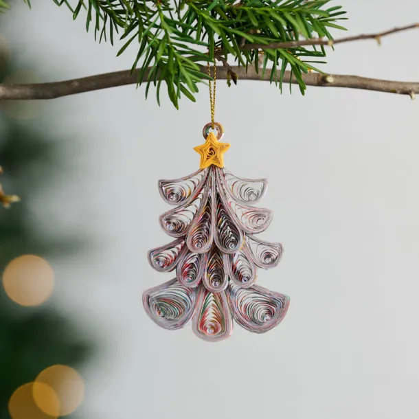 Quilled Fancy Tree Ornament