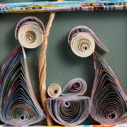 Quilled Nativity Ornament