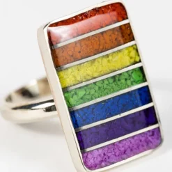 Rainbow Banner Ring
